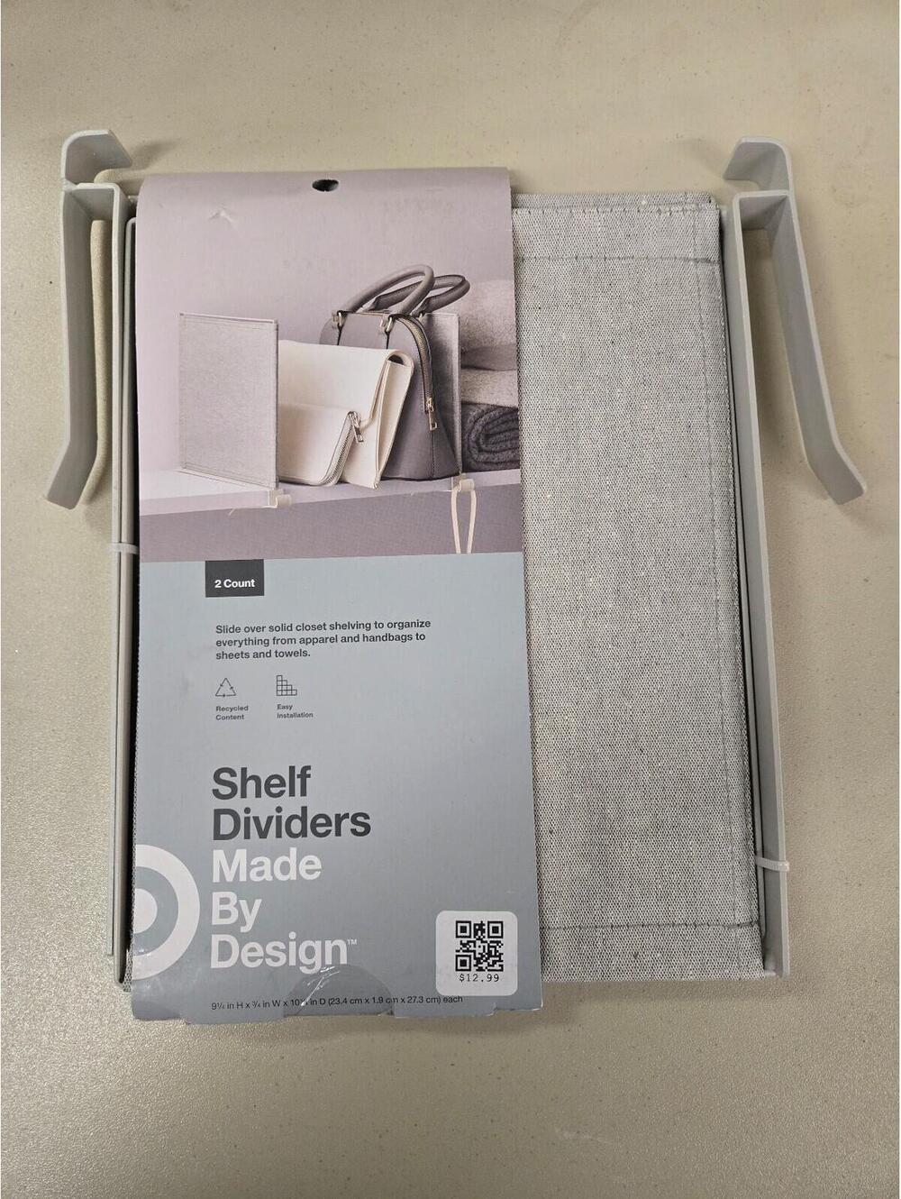 Shelf dividers